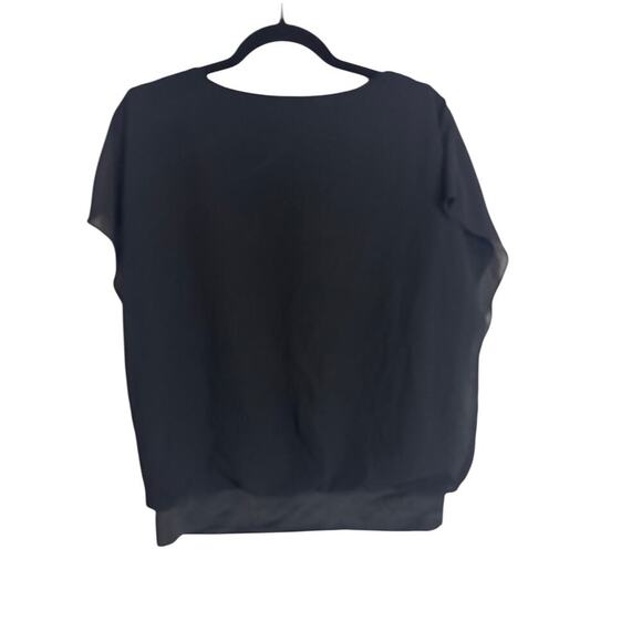 VIISHOW ♦︎ Women's Black Short Sleeve Top ♦︎ Size M - Picture 3 of 4